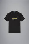 Paul & Shark - T-shirt manches courtes de coton Black Mamba "par Bixio" - LE CAPITAINE D'A BORD