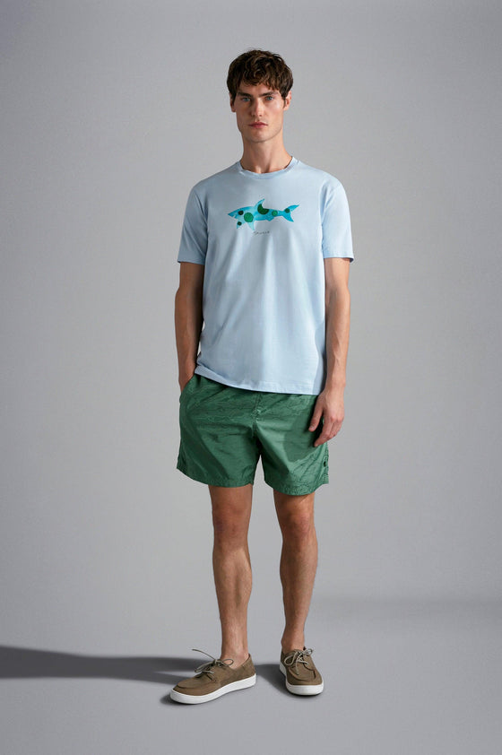 Paul & Shark - T-shirt manches courtes de coton Maiorca "par Bixio" - LE CAPITAINE D'A BORD