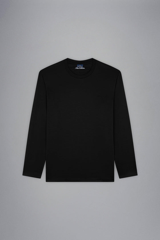 Paul & Shark - T-shirt manches longues de coton Silver Collection - LE CAPITAINE D'A BORD