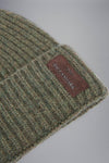 Paul & Shark - Tuque de tricot laine Re-Wool avec badge de cuir - LE CAPITAINE D'A BORD