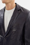 Regency - JOSHUA-N - Leather Blazer - LE CAPITAINE D'A BORD