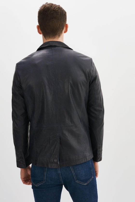 Regency - JOSHUA-N - Leather Blazer - LE CAPITAINE D'A BORD