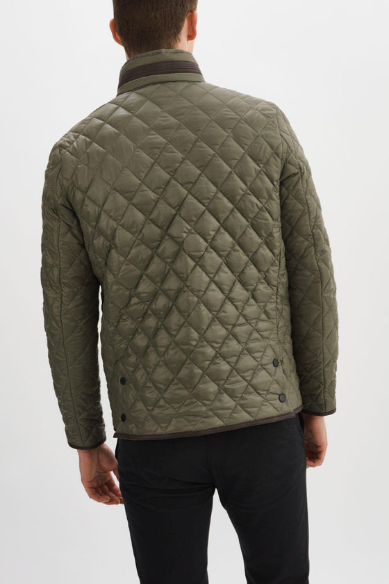 Regency - Major - Manteau matelassé avec cuir - LE CAPITAINE D'A BORD