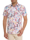 Robert Graham - Chemise manches courtes SPLASH OF COLOR - LE CAPITAINE D'A BORD