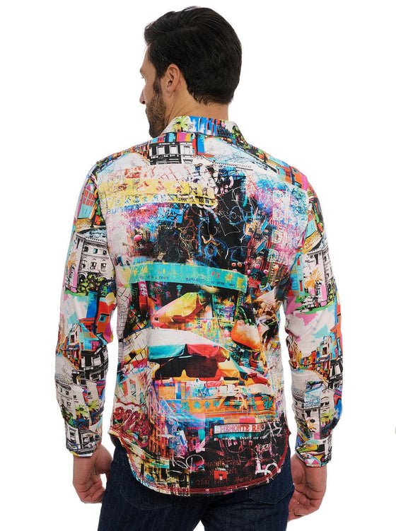 Robert Graham - Chemise SOSHARP NYC Édition Limitée - LE CAPITAINE D'A BORD