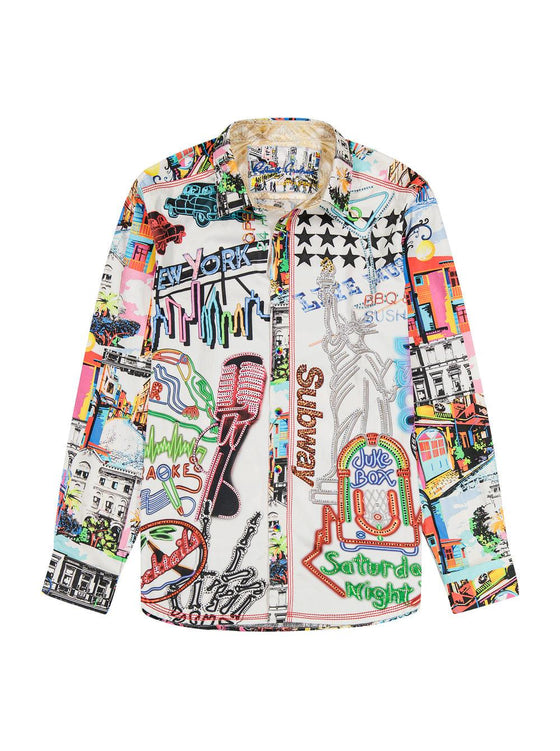 Robert Graham - Chemise SOSHARP NYC Édition Limitée - LE CAPITAINE D'A BORD