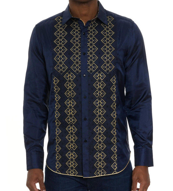 Robert Graham - Chemise The Golden Crest Édition Limitée - LE CAPITAINE D'A BORD