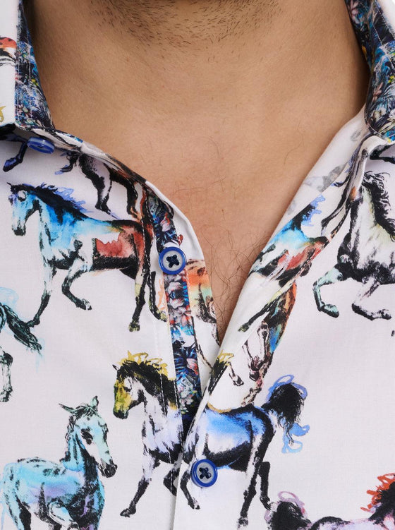 Robert Graham - Chemise THOROUGHBRED - LE CAPITAINE D'A BORD