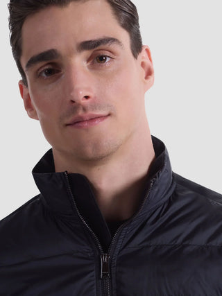 Bugatchi - Cardigan zip matelassé Soft Touch