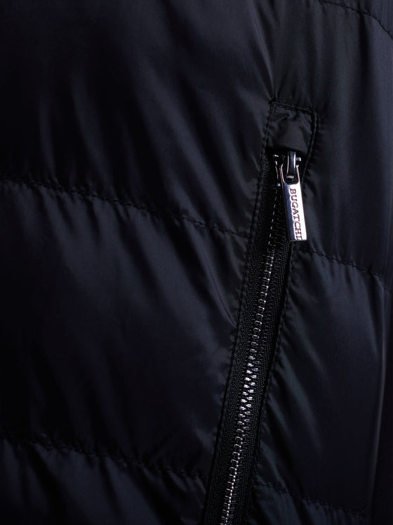 Bugatchi - Cardigan zip matelassé Soft Touch