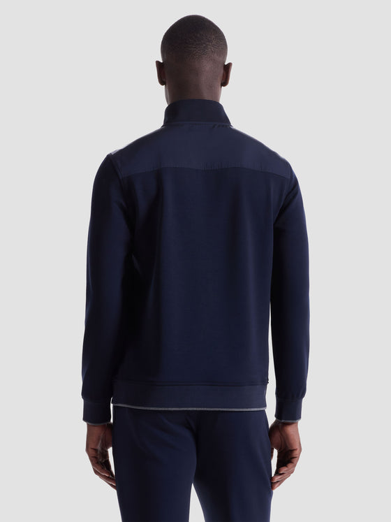 Bugatchi - Chandail col zip Soft Touch