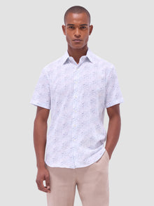  Bugatchi - Orson - Chemise florale manches courtes Superfine Cotton