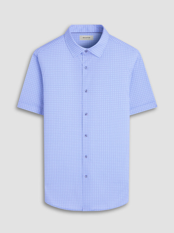 Bugatchi - Miles - Chemise motif pois manches courtes OOOHCOTTON©