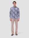 Bugatchi - Julian - Chemise de lin manches longues florale