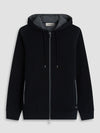 Bugatchi - Cardigan zip à capuchon