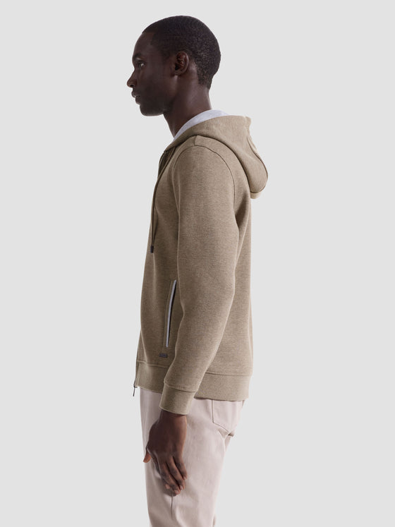 Bugatchi - Cardigan zip à capuchon