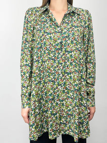  VLT's by Valentina's - 603 - Blouse florale manches longues de viscose - LE CAPITAINE D'A BORD