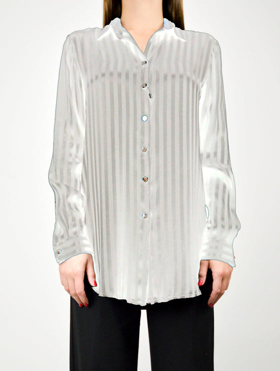 VLT's by Valentina's - 800 - Blouse rayure manches longues de viscose - LE CAPITAINE D'A BORD