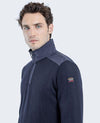 Paul & Shark - Col zip de laine avec appliqués de nylon - LE CAPITAINE D'A BORD