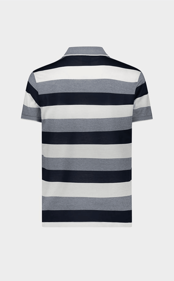 Paul & Shark - Polo rayé manches courtes coton piqué - LE CAPITAINE D'A BORD