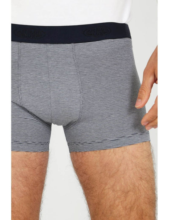 Armor-Lux - Boxer rayé de coton extensible - LE CAPITAINE D'A BORD