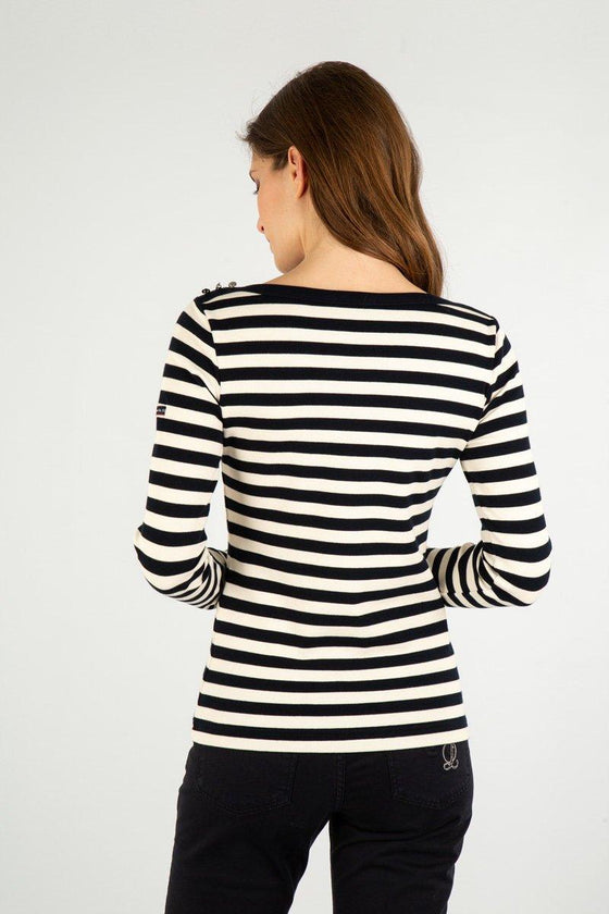 Armor-Lux - Erquy - Marinière coton extensible pour femme - LE CAPITAINE D'A BORD