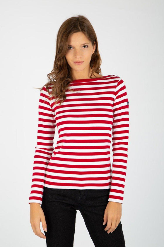 Armor-Lux - Erquy - Marinière coton extensible pour femme - LE CAPITAINE D'A BORD