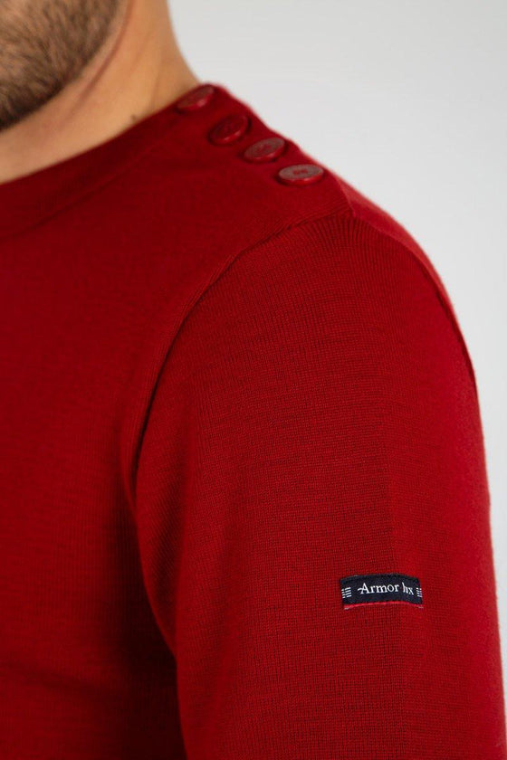 Armor-Lux - Goulenez - Pull uni de laine merinos - LE CAPITAINE D'A BORD