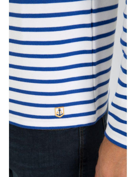 Armor-Lux - Houat - Marinière bretonne de coton à rayures (plusieurs couleurs disponibles) - LE CAPITAINE D'A BORD