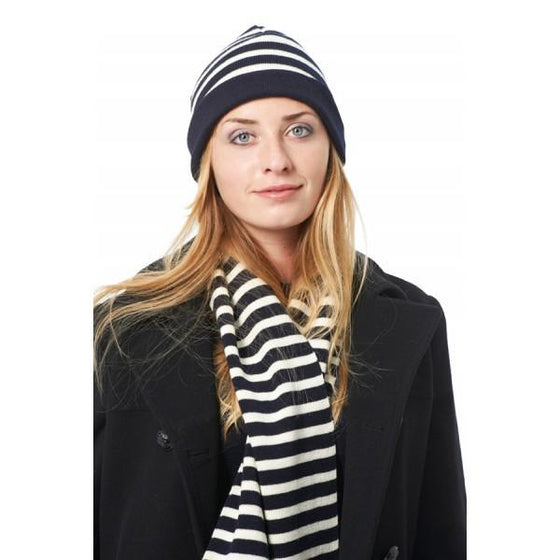 Armor-Lux - Lannion - Bonnet breton de laine rayé - LE CAPITAINE D'A BORD - 4