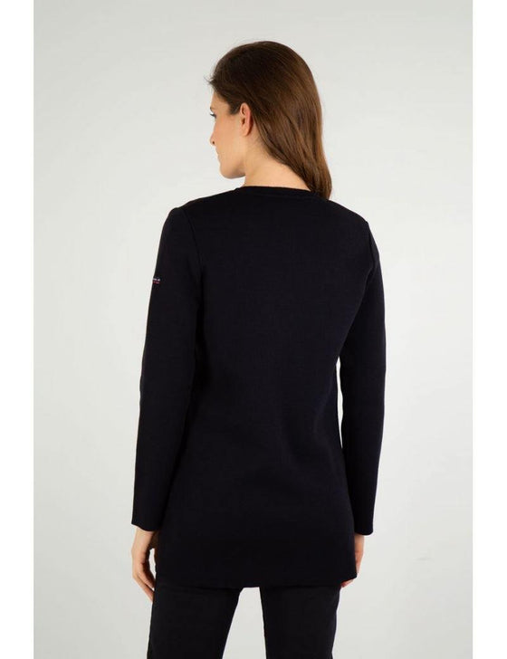 Armor-Lux - Mellac - Cardigan long de laine - LE CAPITAINE D'A BORD