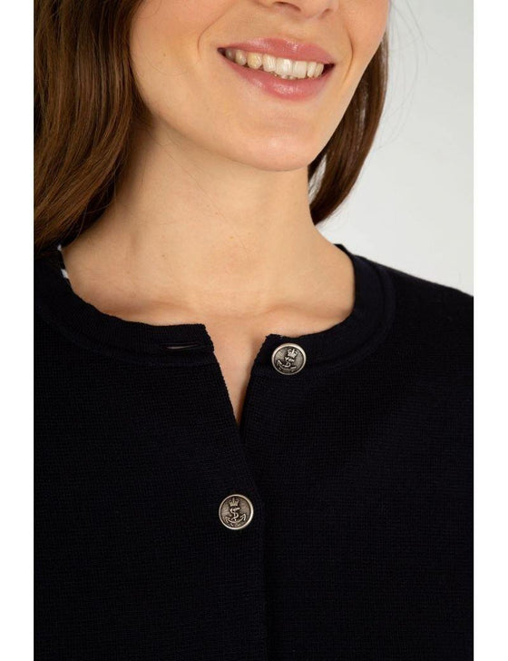 Armor-Lux - Mellac - Cardigan long de laine - LE CAPITAINE D'A BORD