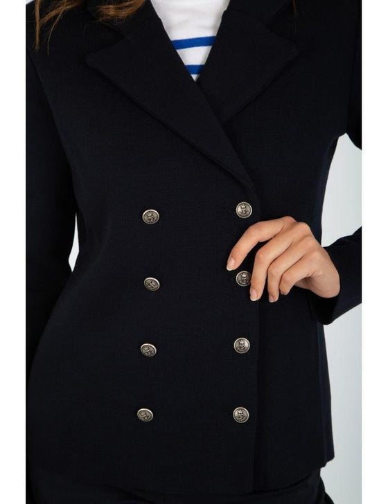 Armor-Lux - Nevez - Cardigan croisé de laine - LE CAPITAINE D'A BORD