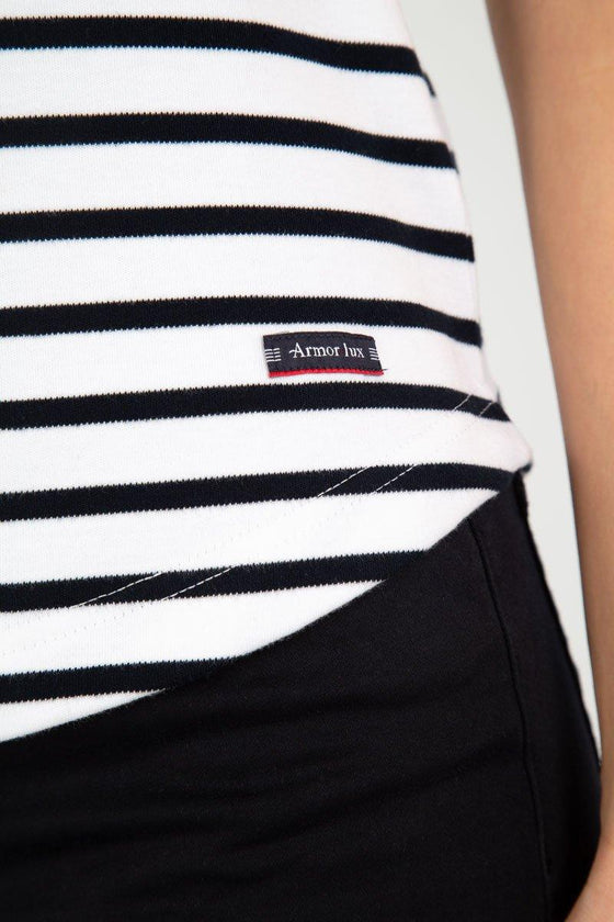 Armor-Lux - Quille - Polo à rayures de coton épais manches courtes - LE CAPITAINE D'A BORD