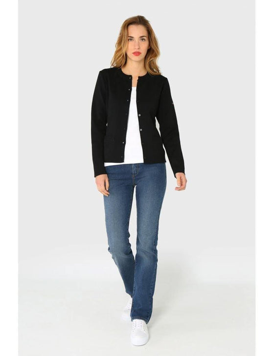 Armor-Lux - Ressac - Cardigan col rond de laine - LE CAPITAINE D'A BORD