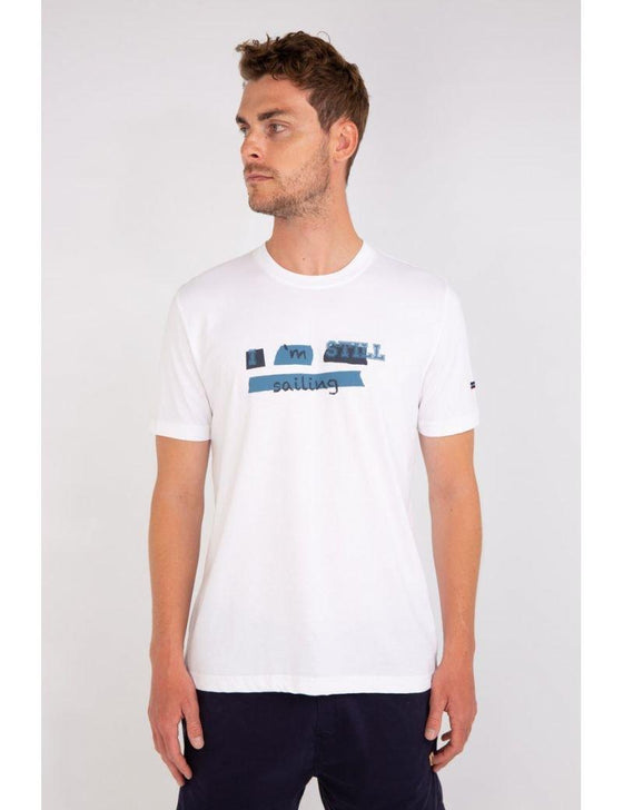 Armor-Lux - T-shirt manches courtes "I'm still sailing" - LE CAPITAINE D'A BORD