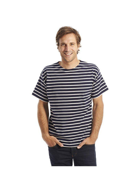 Armor-Lux - Théviec - Marinière manches courtes de coton - LE CAPITAINE D'A BORD