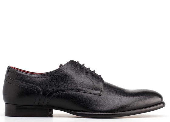 BASE LONDON - Souliers Ford Grain - Noir - LE CAPITAINE D'A BORD