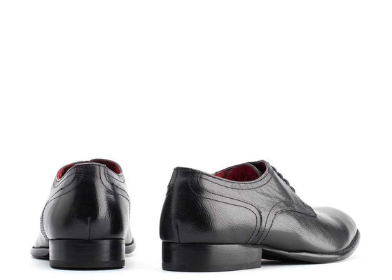 BASE LONDON - Souliers Ford Grain - Noir - LE CAPITAINE D'A BORD