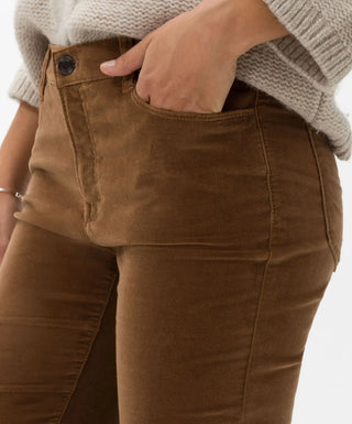 BRAX - Mary/Shakira - Pantalon de velours Velvet Motion - LE CAPITAINE D'A BORD