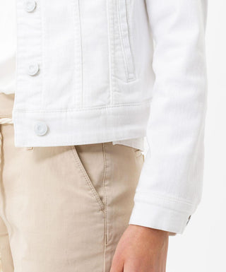 BRAX - Miami - Blouson de jeans extensible - Blanc - LE CAPITAINE D'A BORD
