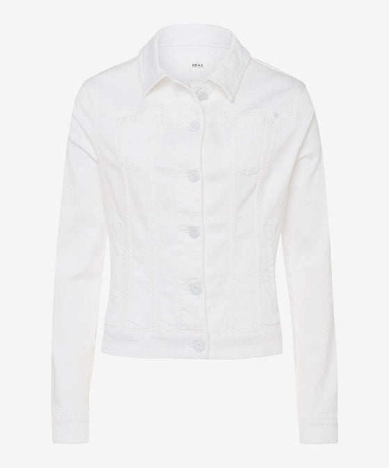 BRAX - Miami - Blouson de jeans extensible - Blanc - LE CAPITAINE D'A BORD