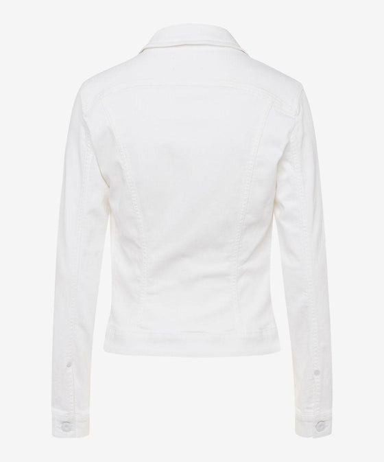 BRAX - Miami - Blouson de jeans extensible - Blanc - LE CAPITAINE D'A BORD