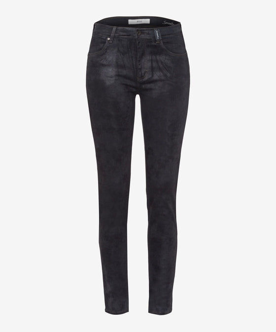 BRAX - Shakira - Pantalon de coton enduit Fashion Sensation - LE CAPITAINE D'A BORD