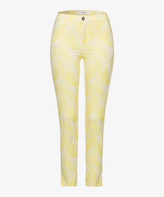 BRAX - Shakira Sun - Pantalon coton floral Free to Move - LE CAPITAINE D'A BORD