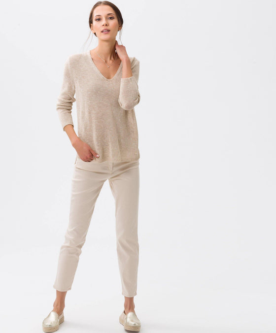 BRAX - Shakira Sun - Pantalon de coton Free to move - LE CAPITAINE D'A BORD