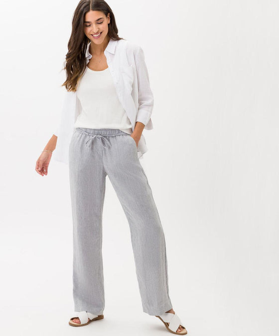 BRAX - Vicki - Blouse de lin - LE CAPITAINE D'A BORD