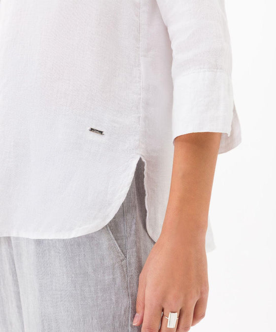 BRAX - Vicki - Blouse de lin - LE CAPITAINE D'A BORD