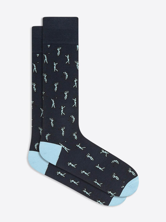 Bugatchi - Bas de coton mercerisé golfeurs - LE CAPITAINE D'A BORD