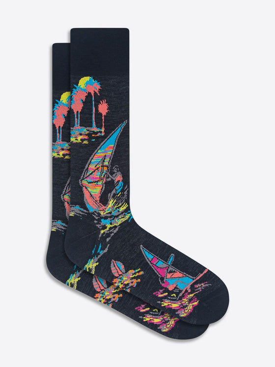 Bugatchi - Bas de coton mercerisé planches à voile - LE CAPITAINE D'A BORD